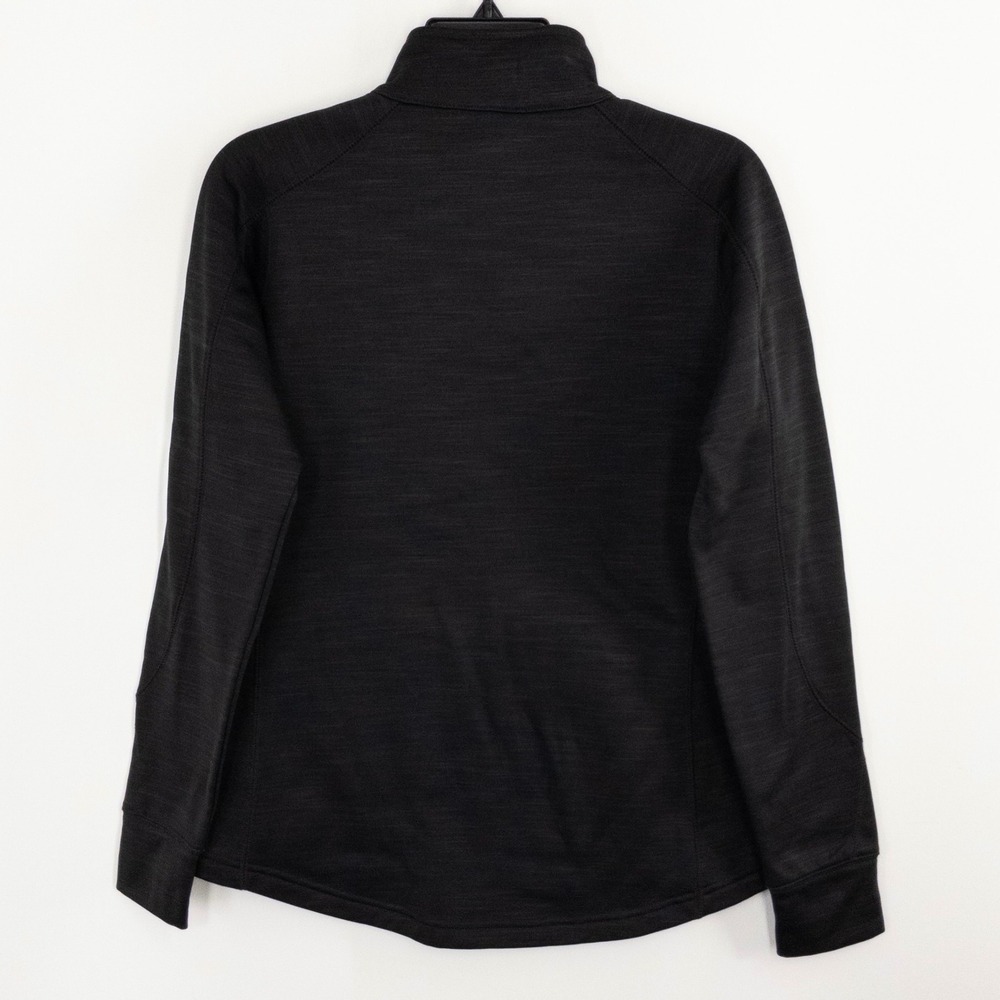 Majestic SF Giants Icon Streak Space Dye 1/4 Zip Jacket Women's Medium Black - Picture 2 of 8
